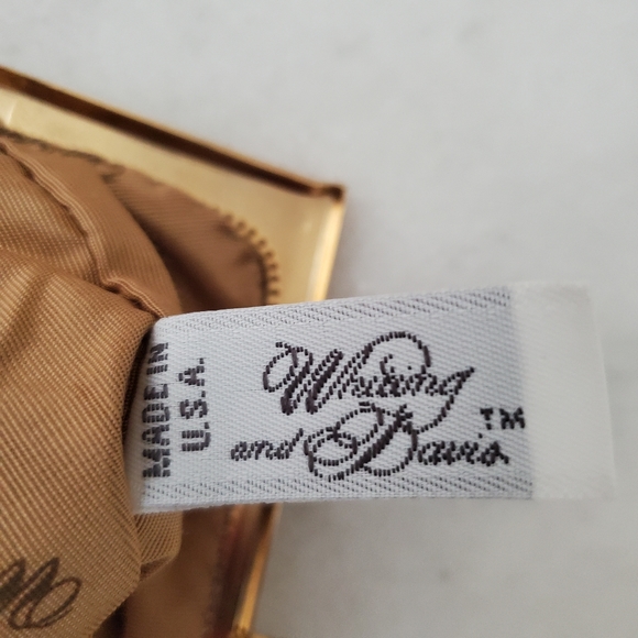 Whiting & Davis Gold Metal Mesh Handbag - Picture 7 of 12